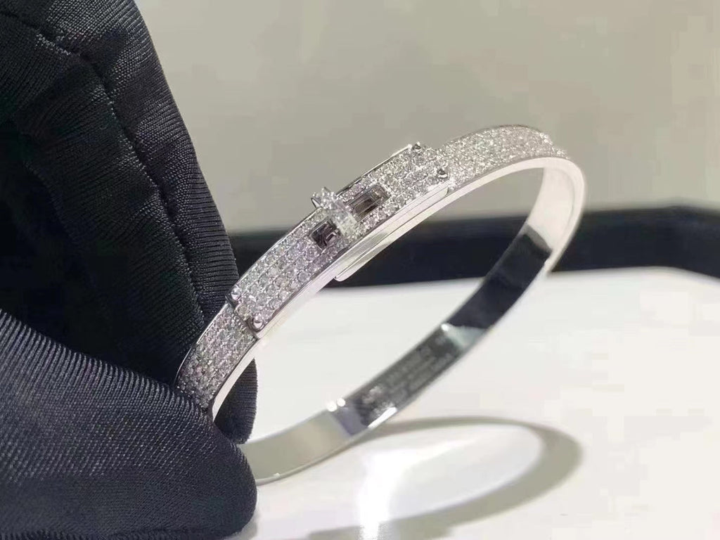 TRAUMHAFTES HM KELLY ARMBAND IN SILBER UND VOLL DIAMANT-PAVÉ