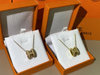 DREAM HM CLIC GELB EMAILLE GOLDHALSKETTE