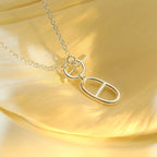 Dream HM CHAINE D'ANCRE ANHÄNGER-HALSKETTE STERLINGSILBER