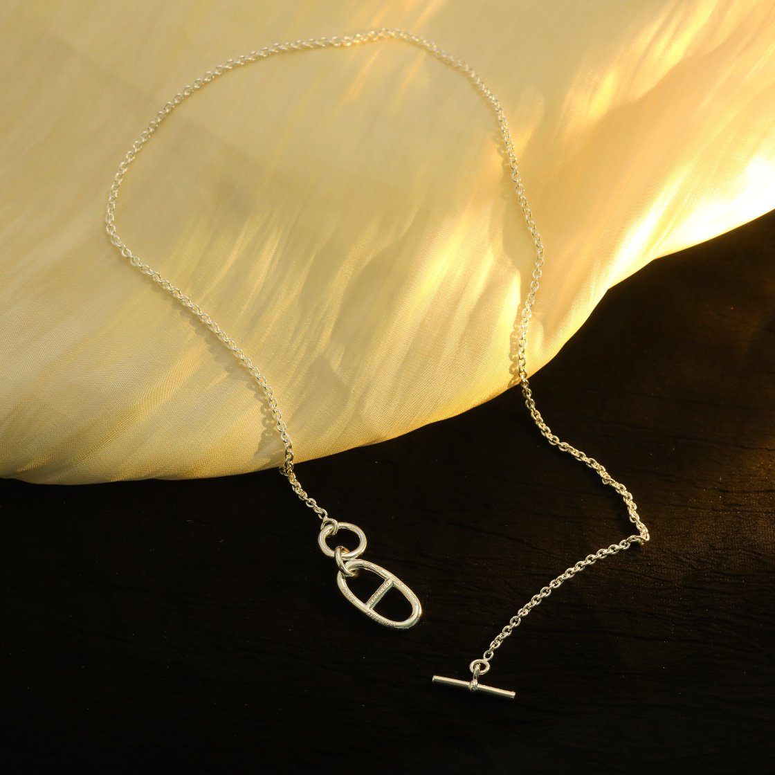 Dream HM CHAINE D'ANCRE ANHÄNGER-HALSKETTE STERLINGSILBER