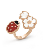 Dream LUCKY 3 MOTIF RING IN ROSÉGOLD