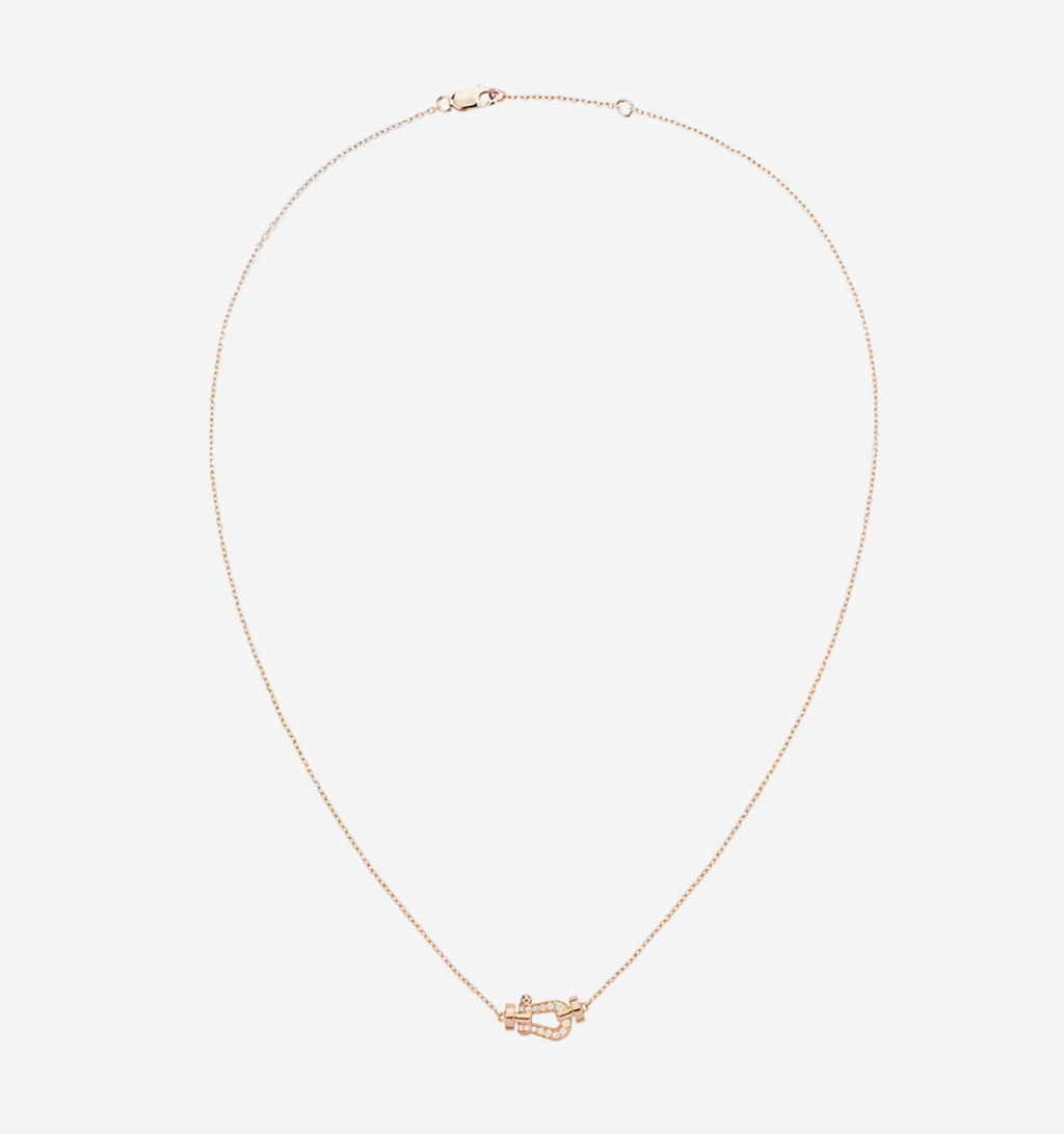 Dream FORCE 10 DIAMOND PINK GOLD NECKLACE MINI MODEL