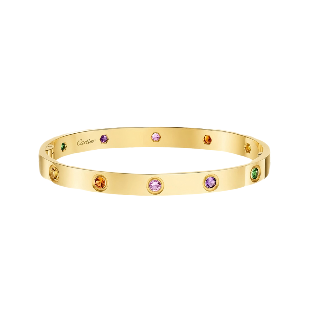 [Dream ] 2026 RAINBOW LOVE BRACELET 6.1MM  10 DIAMONDS