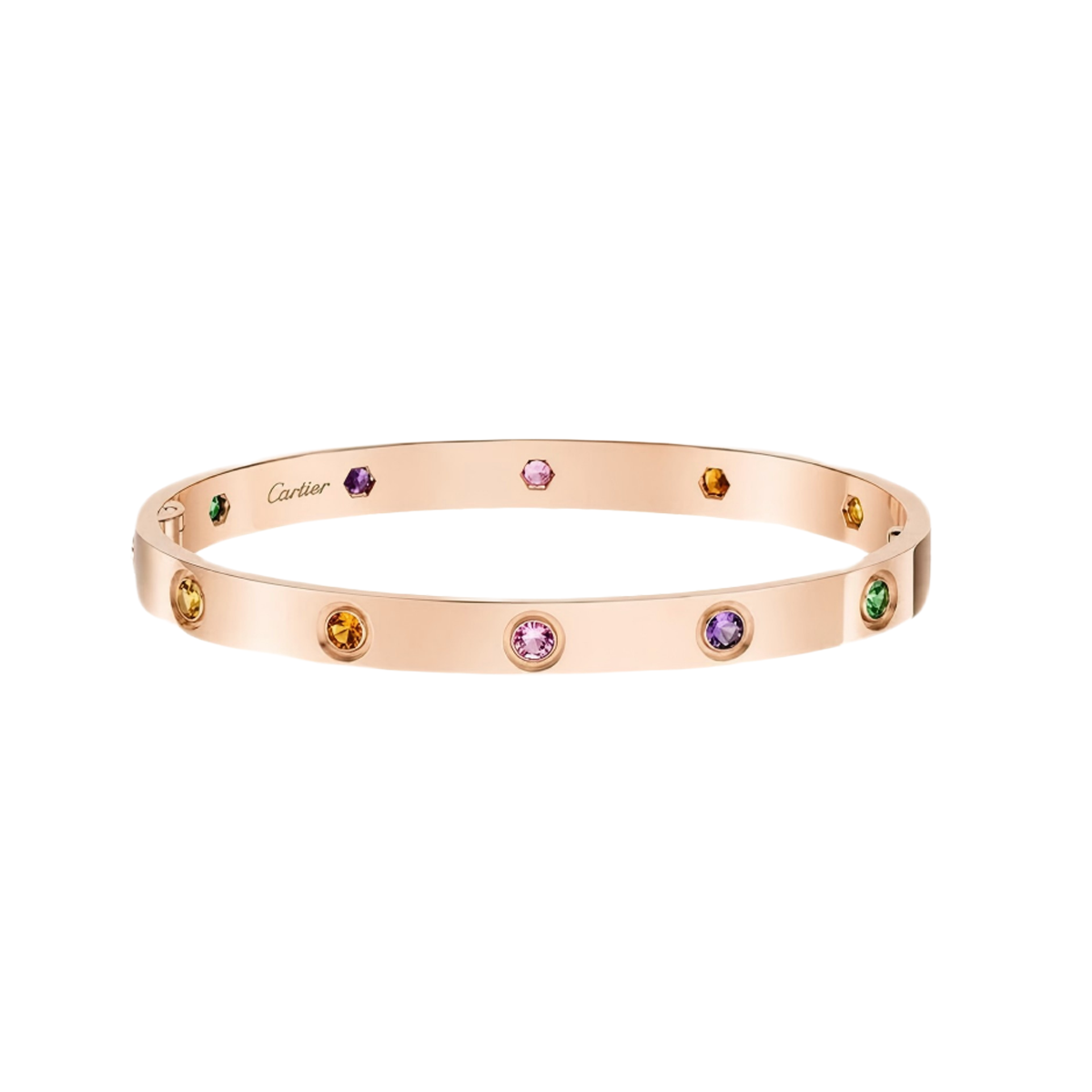 [Dream ] 2026 RAINBOW LOVE BRACELET 6.1MM  10 DIAMONDS