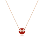Dream JEUX DE ROSE GOLD DIAMOND NECKLACE