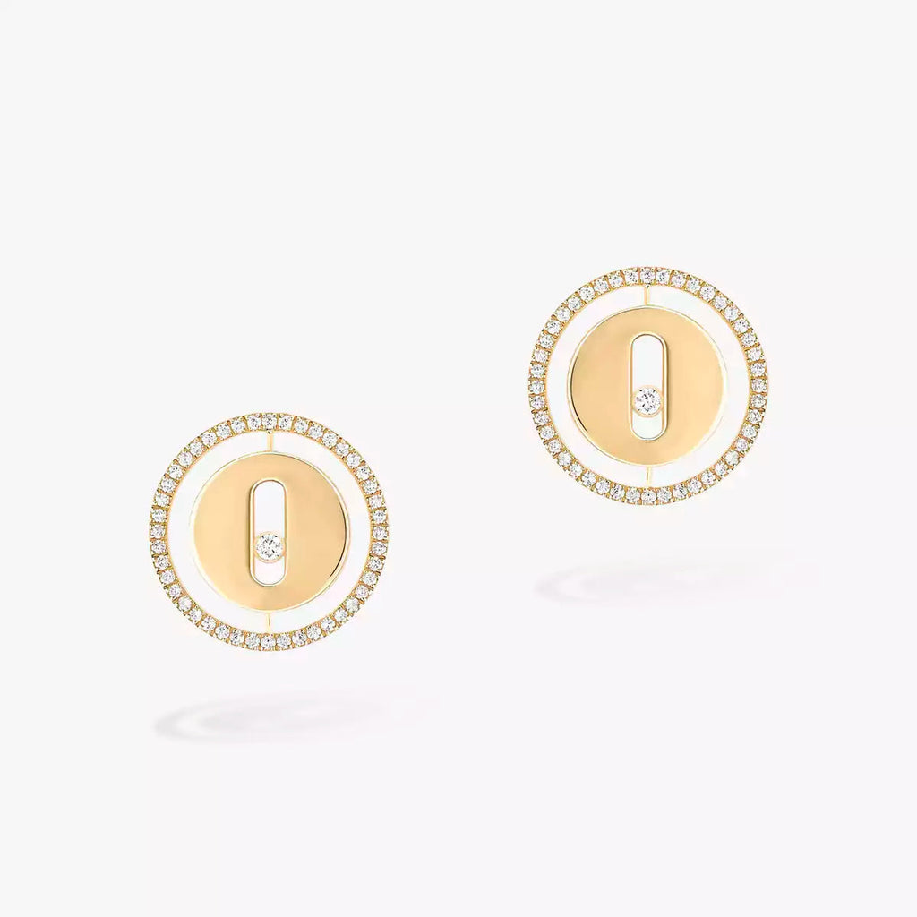 [Dream]Lucky Move Diamond Earrings