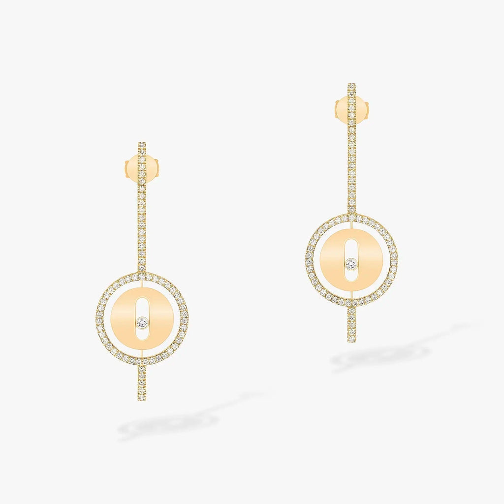 [Dream]LUCKY MOVE PFEIL-OHRRINGE AUS ROSÉGOLD MIT DIAMANTEN