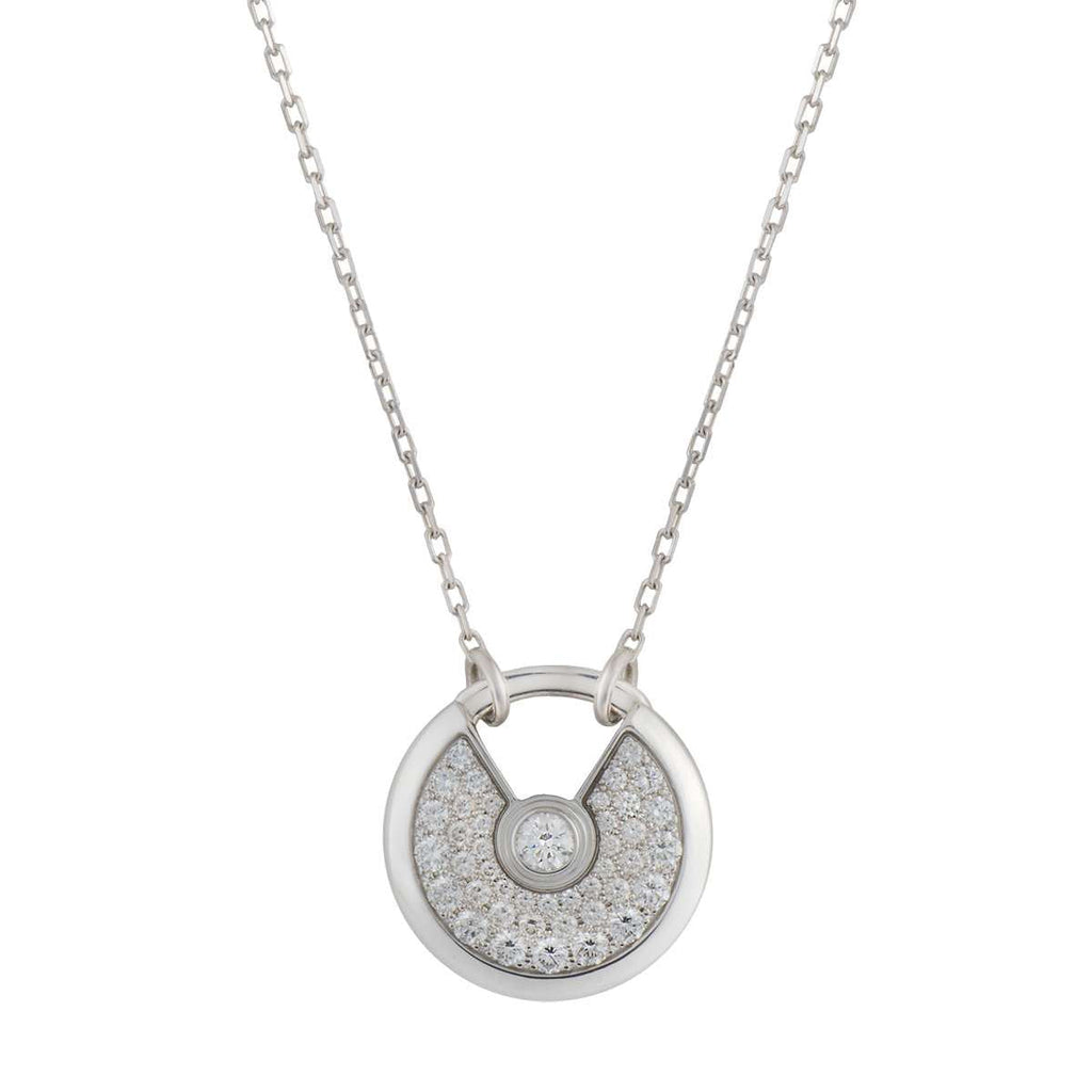 Dream AMULETTE SILBER VOLLDIAMANT-HALSKETTE