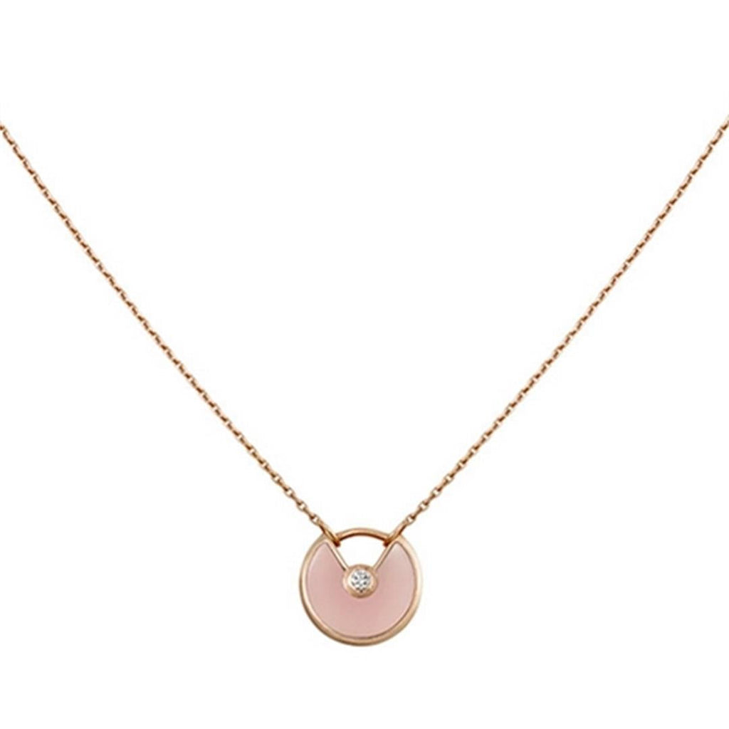 Dream AMULETTE ROSE GOLD PINK MOP NECKLACE