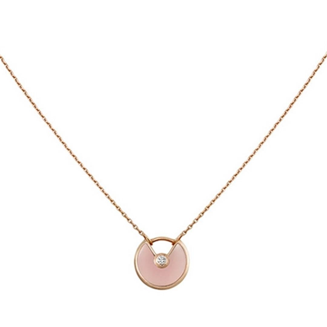 Dream AMULETTE ROSE GOLD PINK MOP NECKLACE
