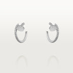 Dream JUSTE EARRINGS 12.75MM SILVER DIAMOND