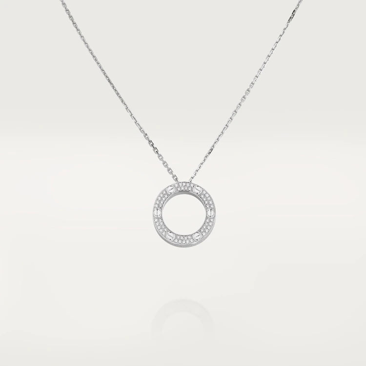 TRAUM LIEBES-HALSKETTE VERSTELLBAR SILBER