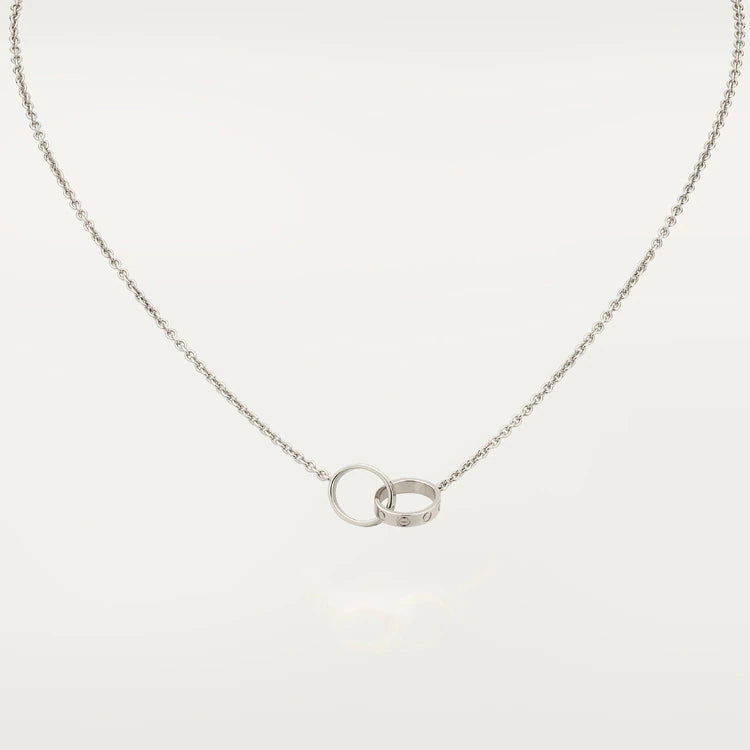 DREAM LOVE HALSKETTE ROSÉGOLD UND SILBER
