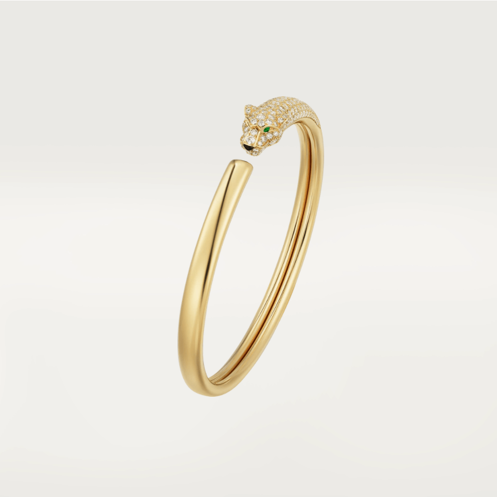 Dream PANTHERE GOLD DIAMOND OPEN BRACELET