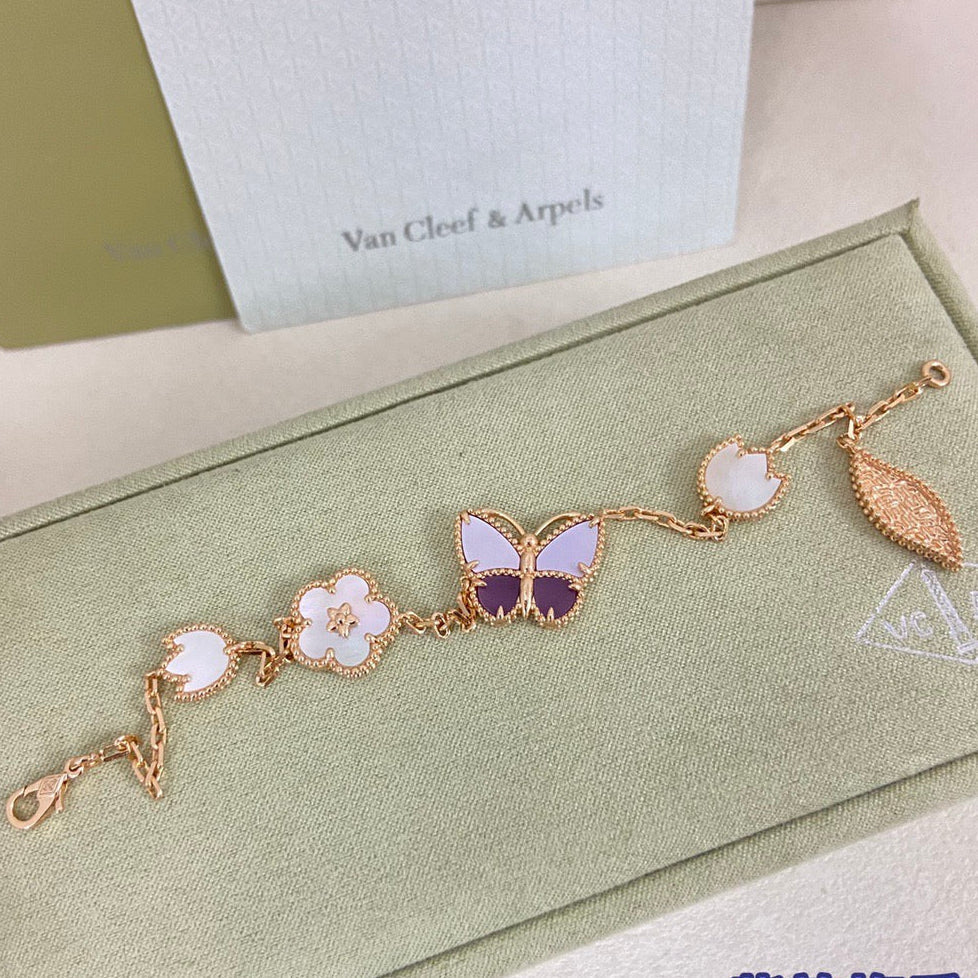 [Dream] 26 NEUES KLEEBATT GLÜCKS-SET HELLVIOLETT