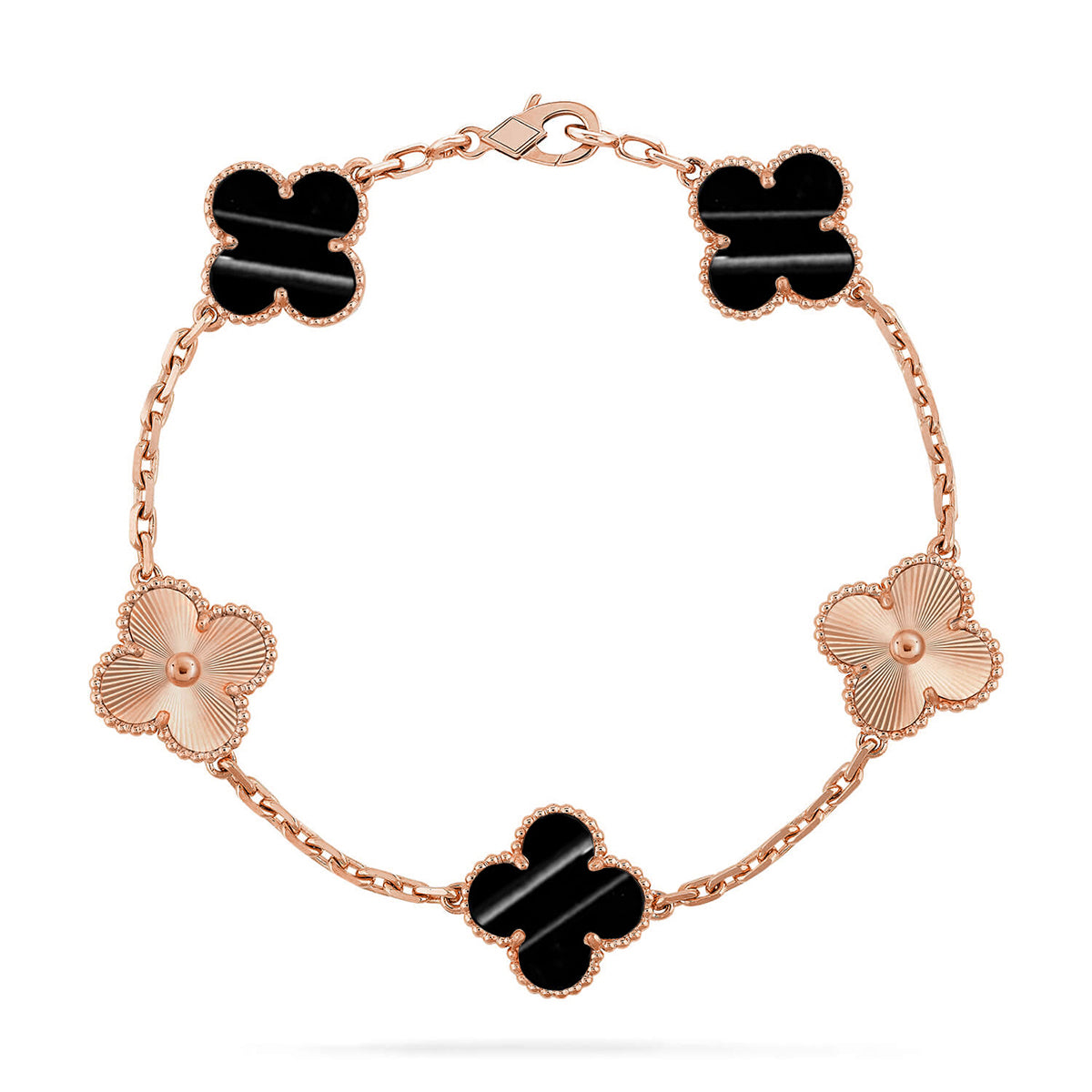 [Dream ]New  CLOVER 5 MOTIF PULSAR STONE BRACELET COLLECTION
