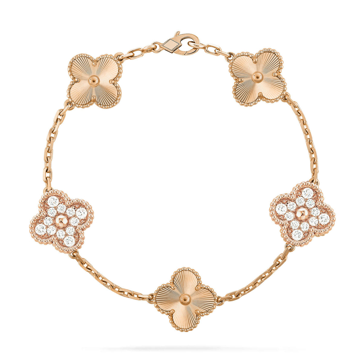 [Dream ]New  CLOVER 5 MOTIF LASER BRACELET COLLECTION