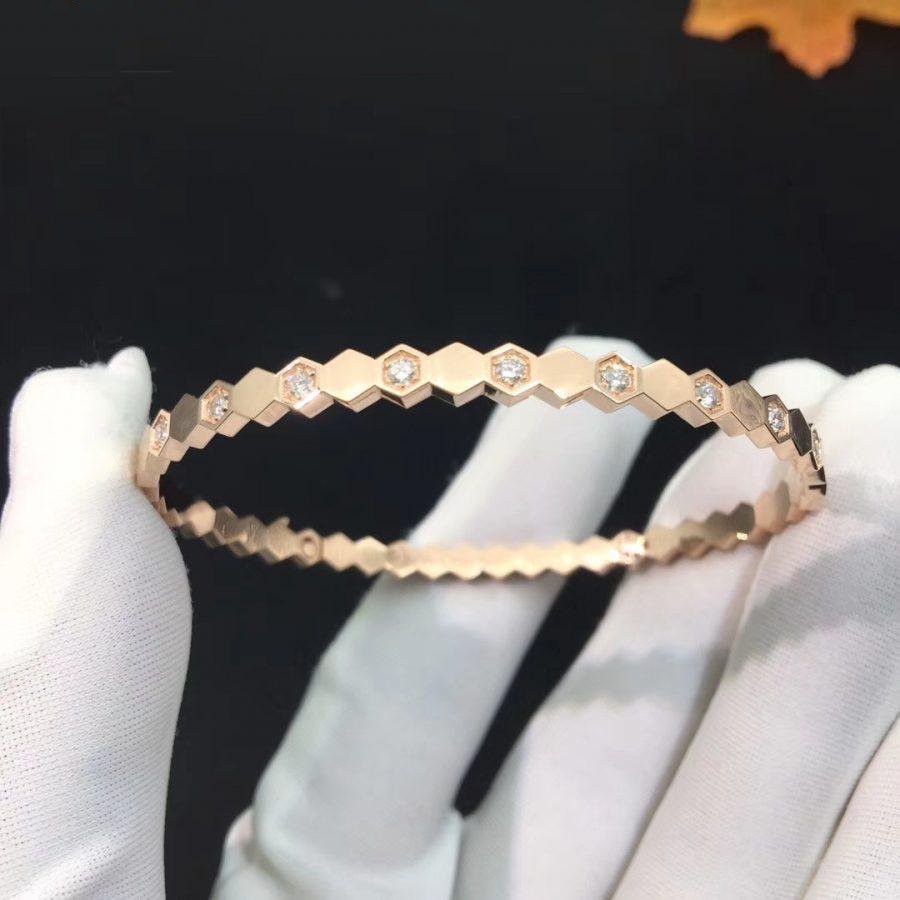 Dream BEE LOVE ROSÉGOLD-DIAMANTARMBAND