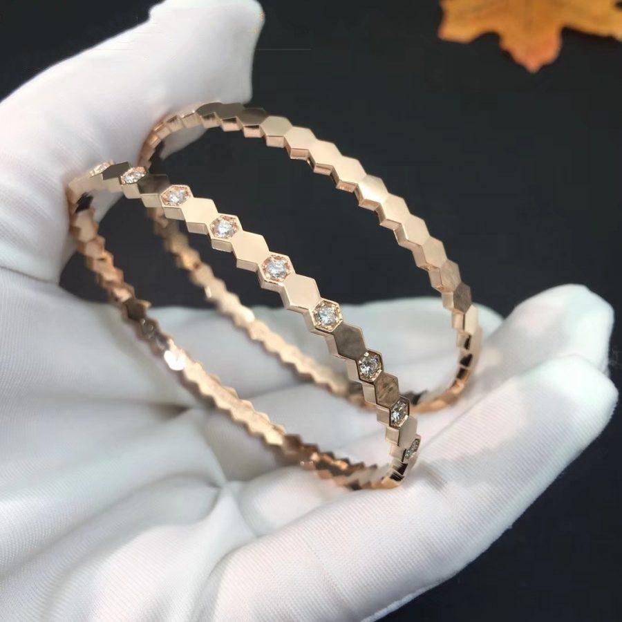 Dream BEE LOVE ROSÉGOLD-DIAMANTARMBAND