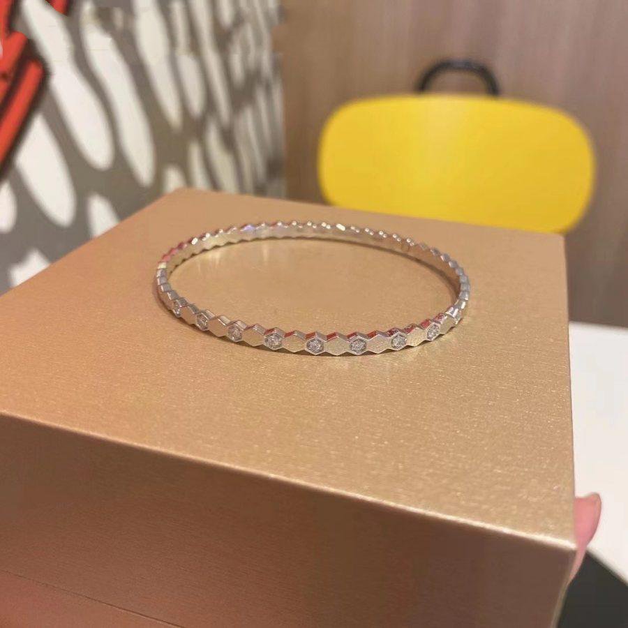 Dream BEE LOVE SILVER DIAMOND BRACELET