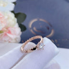 Dream BEE LOVE RING ROSÉGOLD 1 DIAMANT