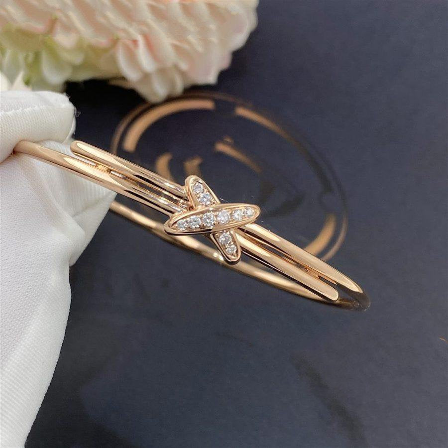 Dream ARMBAND-SET ROSEGOLD DIAMANTEN