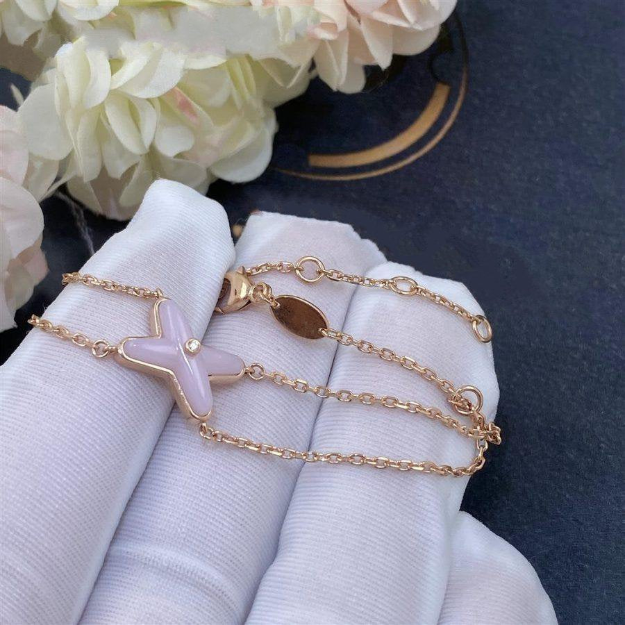 Dream JEUX BRACELET PINK MOP PINK GOLD 1 DIAMOND