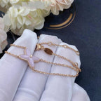 Dream JEUX BRACELET PINK MOP PINK GOLD 1 DIAMOND