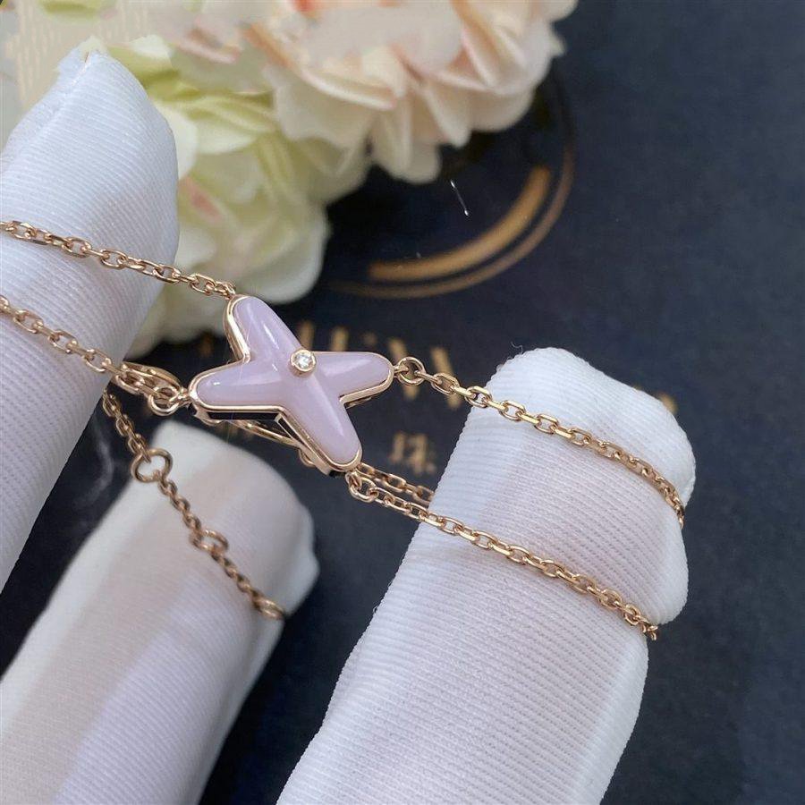 Dream JEUX BRACELET PINK MOP PINK GOLD 1 DIAMOND