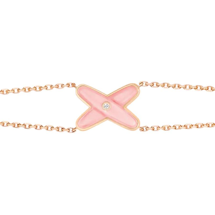 Dream JEUX BRACELET PINK MOP PINK GOLD 1 DIAMOND