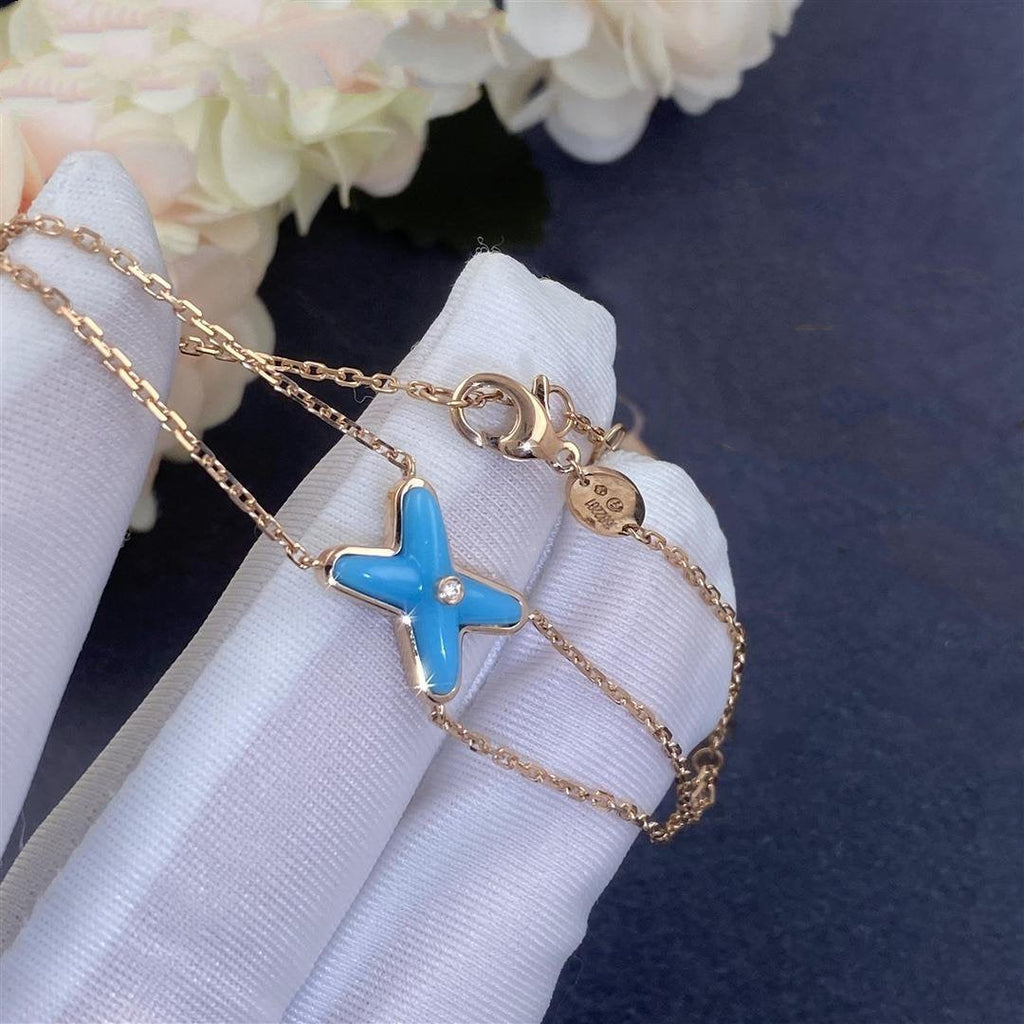 Dream JEUX ARMBAND TÜRKIS ROSÉGOLD 1 DIAMANT