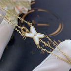 Dream JEUX BRACELET WHITE MOP GOLD 1 DIAMOND
