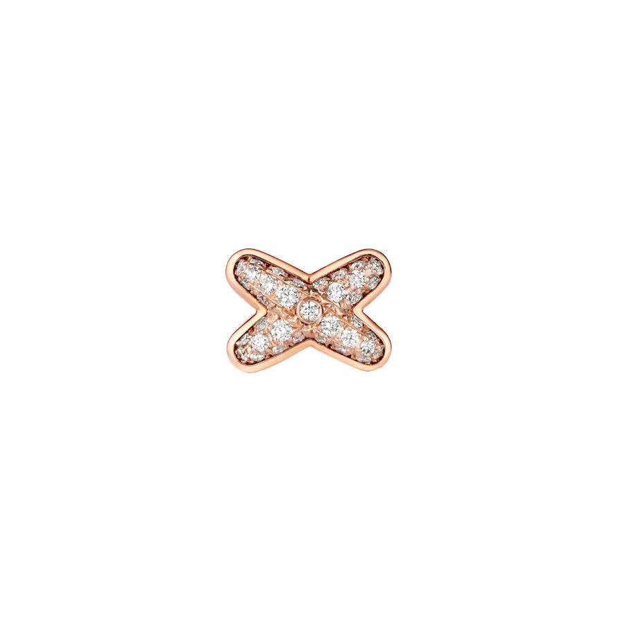TRAUMHAFTE JEUX DE PINK GOLD DIAMANT-OHRRINGE
