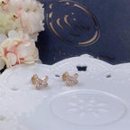 TRAUMHAFTE JEUX DE PINK GOLD DIAMANT-OHRRINGE