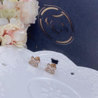 TRAUMHAFTE JEUX DE PINK GOLD DIAMANT-OHRRINGE