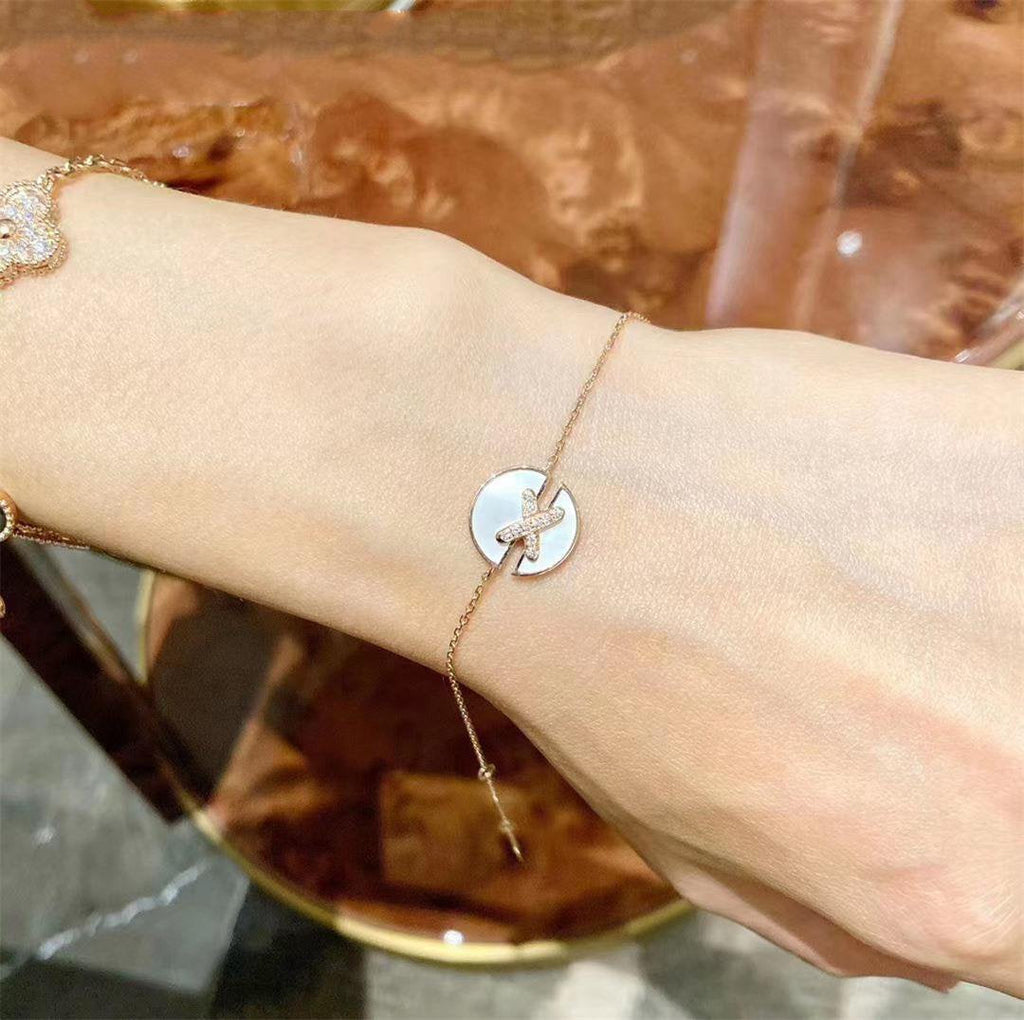 Dream ARMBAND JEUX MOP ROSÉGOLD DIAMANTEN