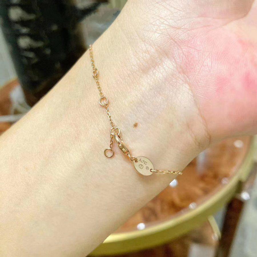 Dream ARMBAND JEUX MOP ROSÉGOLD DIAMANTEN
