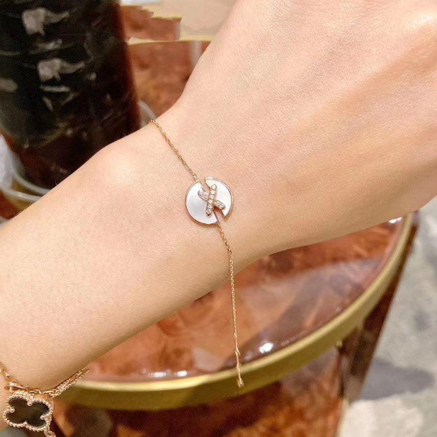 Dream JEUX DE BRACELET MOP PINK GOLD DIAMONDS
