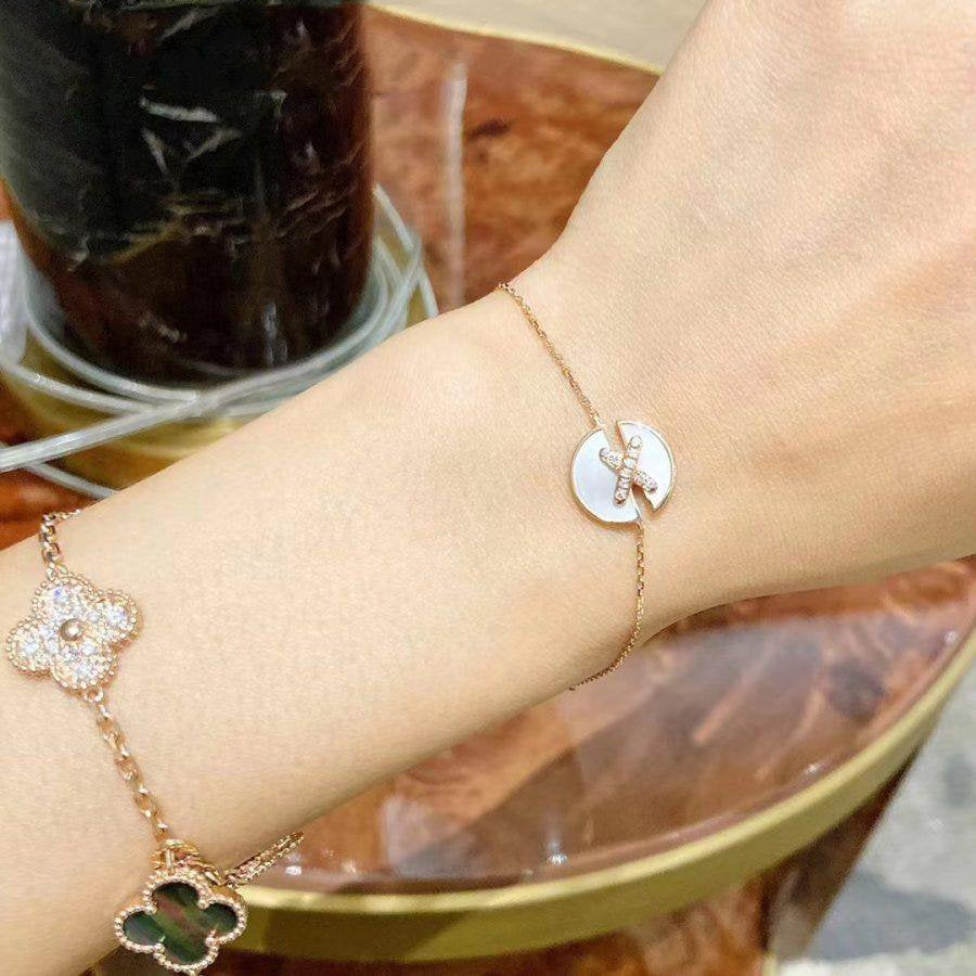 Dream JEUX DE BRACELET MOP PINK GOLD DIAMONDS