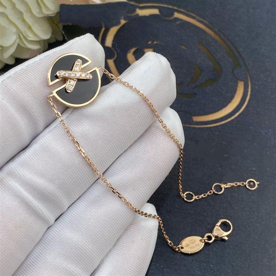 Dream ARMBAND-SET ONYX ROSÉGOLD DIAMANT