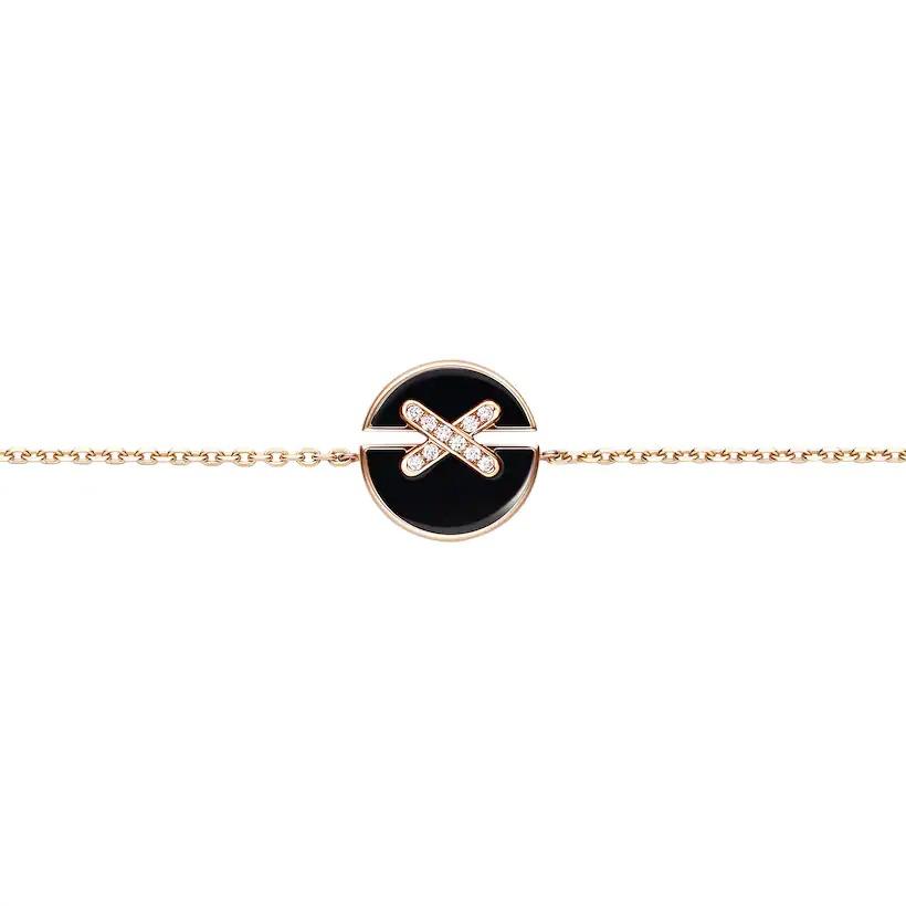 Dream JEUX DE BRACELET ONYX PINK GOLD DIAMOND
