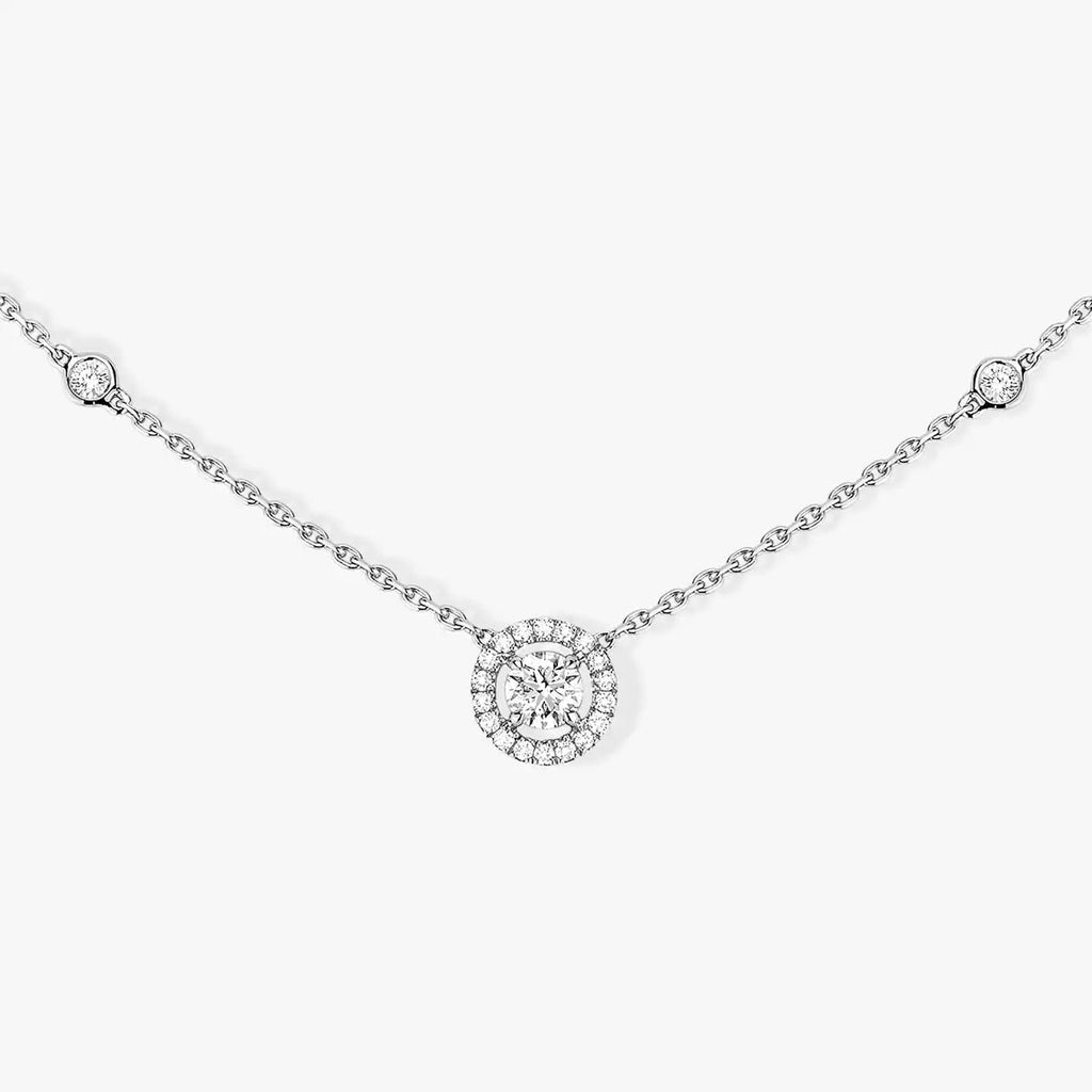 [Dream]Diamond Necklace 0,20ct Brilliant Shape Joy