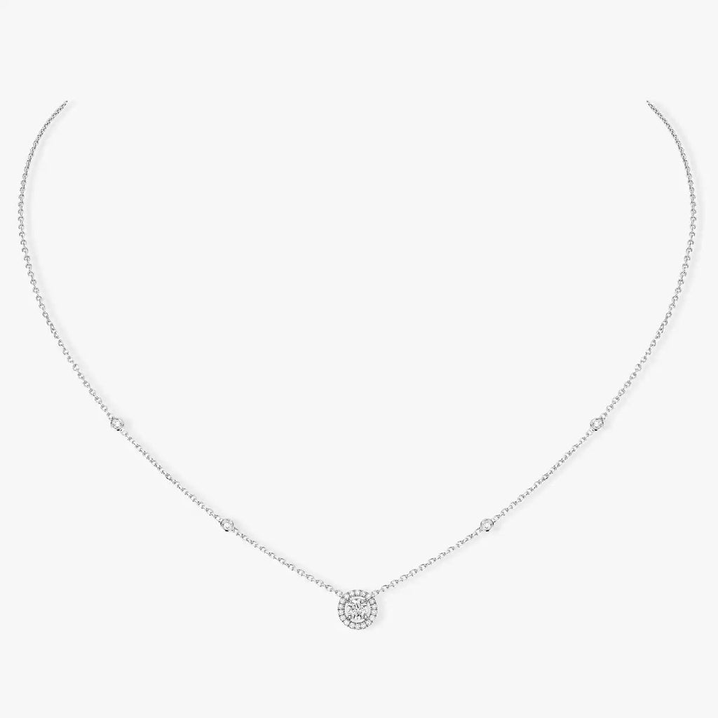 [Dream]Diamond Necklace 0,20ct Brilliant Shape Joy