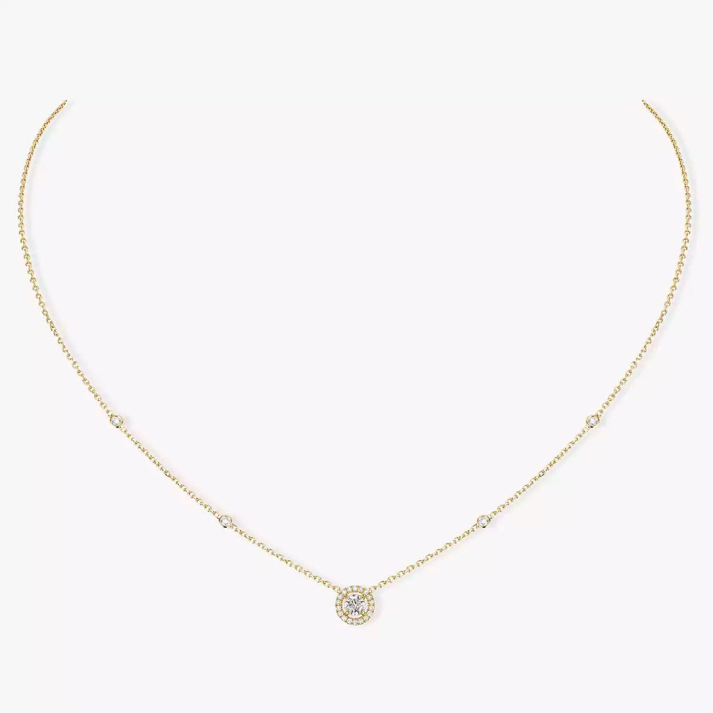 [Dream]Diamond Necklace 0,20ct Brilliant Shape Joy