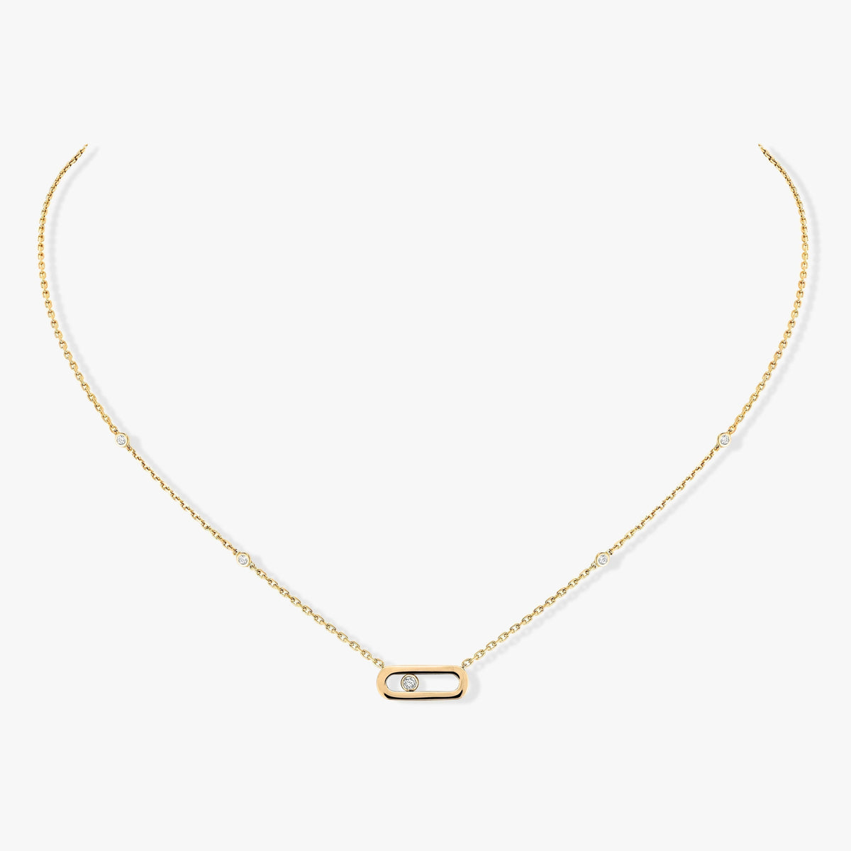 [Dream]MOVE UNO DIAMOND NECKLACE