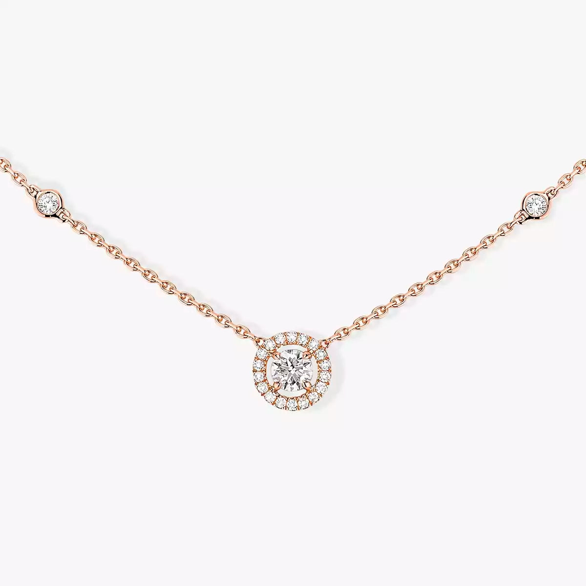 [Dream]Diamond Necklace 0,20ct Brilliant Shape Joy