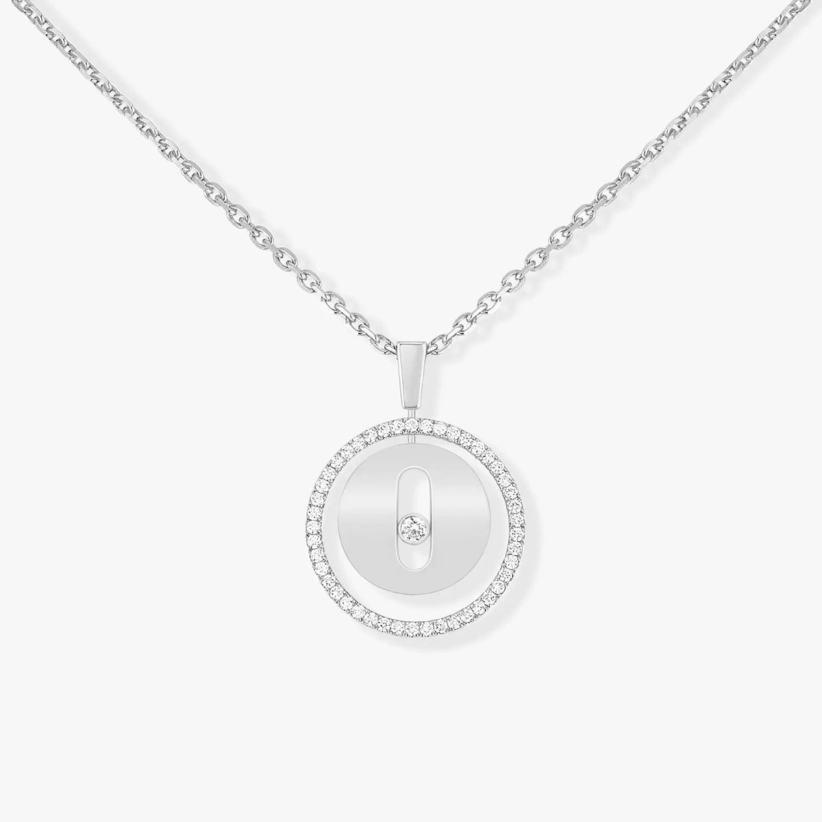 [Dream]LUCKY MOVE PM NECKLACE SILVER DIAMOND