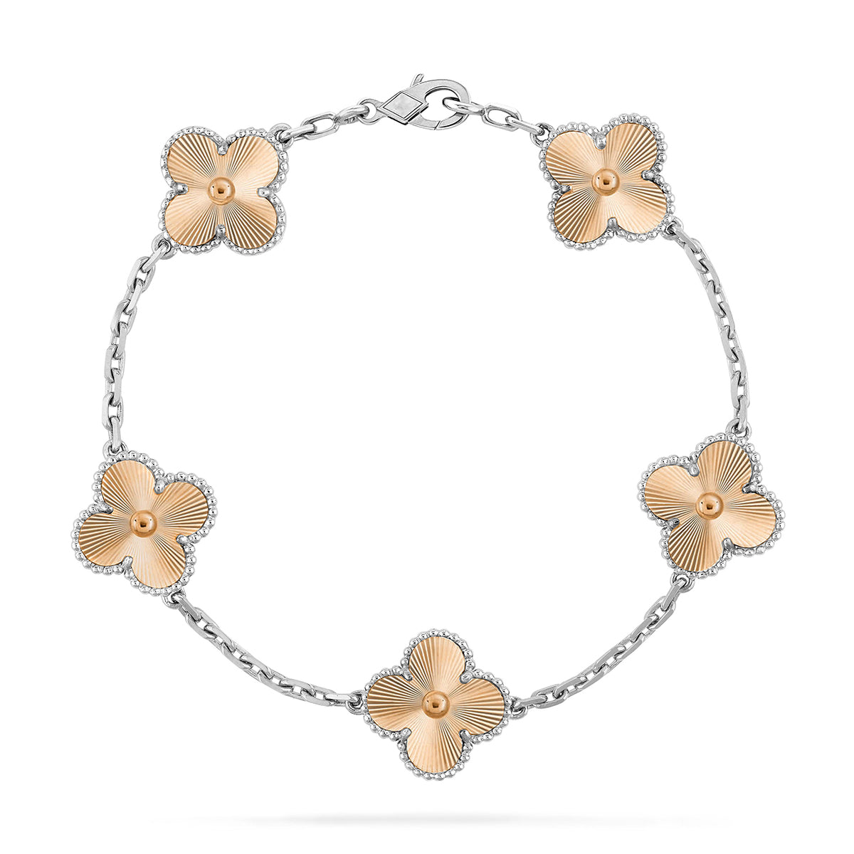 [Dream ]New  CLOVER 5 MOTIF LASER BRACELET COLLECTION