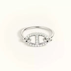 Dream RONDE KLEINER SILBER DIAMANT RING