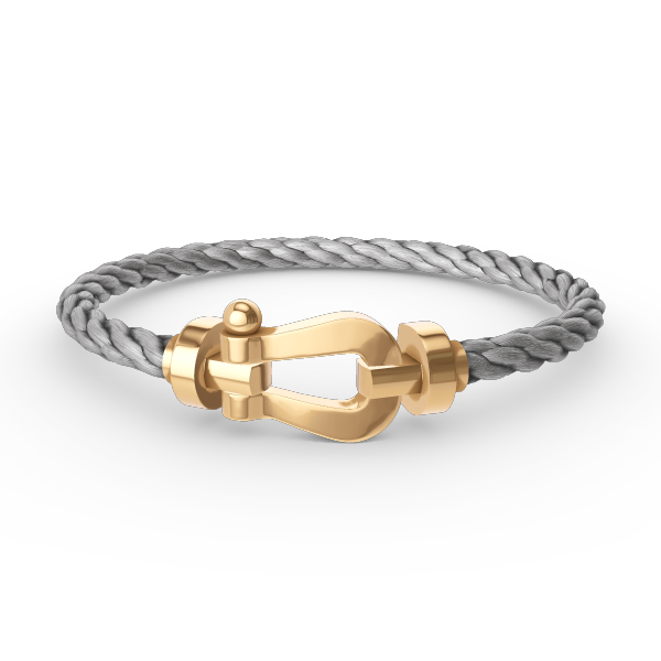 Dream FORCE LARGE HORSESHOE NO DIAMOND BRACELET GOLD